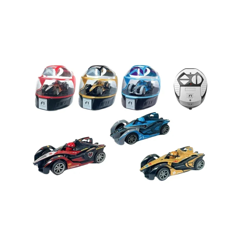 Helmet Case Remote Control F1 Racing Car High-Speed RC Formula Car