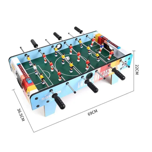 Premium Handcrafted Wooden Soccer Table Traditional Football Game Set