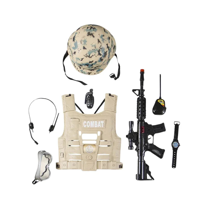 Elite Force Military Flint Gun Playset with Tactical Gear