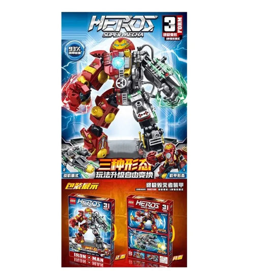 LEGO Marvel Iron Man Figure Play Set