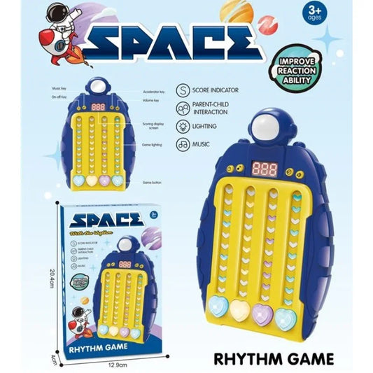 Spaceman Rhythm Master Speed Push Game Console
