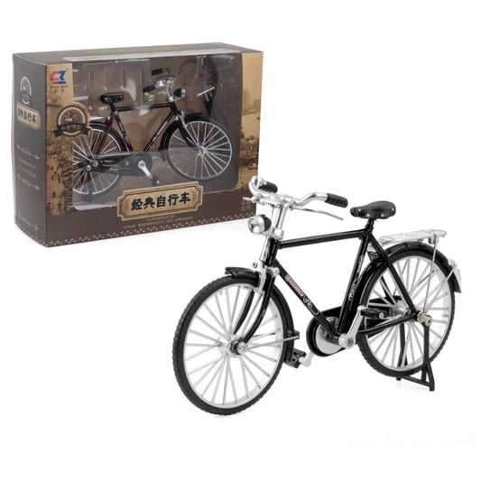 Miniature Japanese Bicycle Art Model Handcrafted Decorative Vintage Bicycle