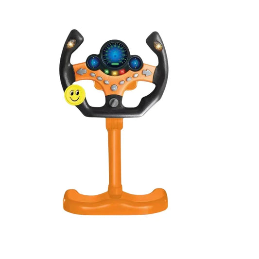 Orange Throttle Driving Adventure Steering Wheel Playset