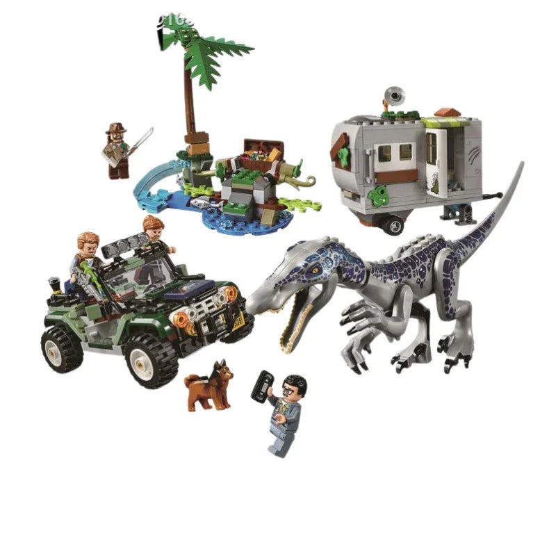 LEGO Jurassic World: The Treasure Hunt Building Set