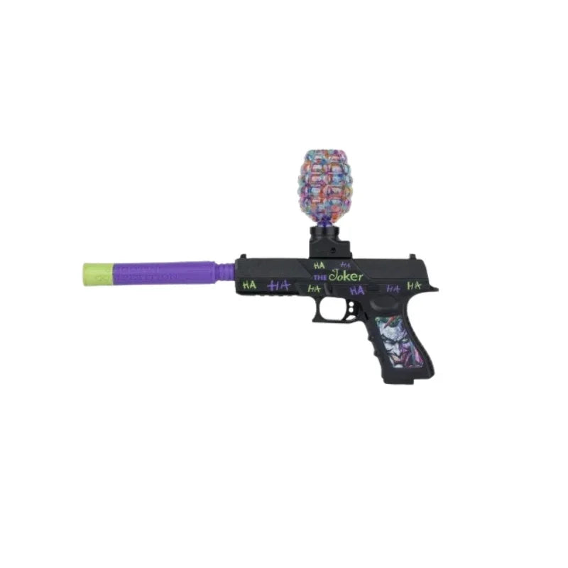 The Joker Blasting Launch  Soft Bullet Blaster Playset