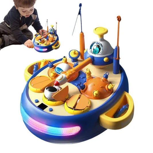 Space Whack-a-Mole Game Board- Multiple Game Modes and Mallets