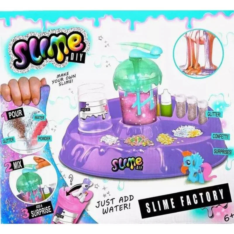Ultimate DIY Slime Factory Playset – Colorful Slime Maker Kit