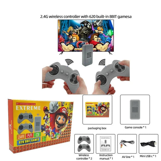 Wireless Home TV Game Console Plug & Play HDMI Video Game