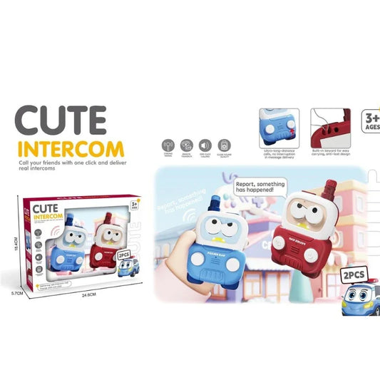 Walkie Talkie Car Toy Set – Vehicle Toy Learning Features for Kids