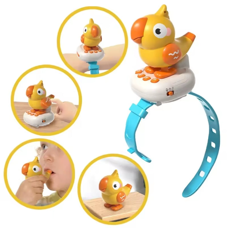 Parrot Smart Watch Toy for Kids – Voice-Controlled Talking Bird