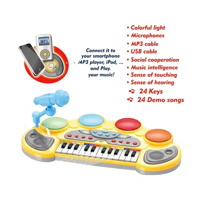 Electronic Musical Piano Keyboard Set for Kids