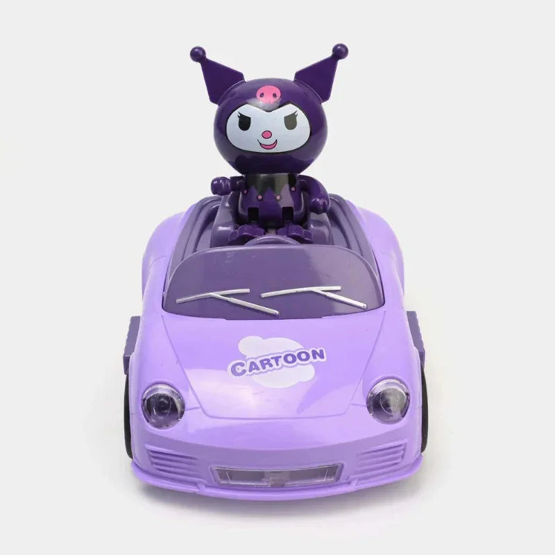 Cartoon Battle Remote Control Car Toy for Kids