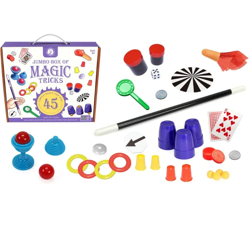Magic Trick Set for Kids – Magician Pretend Play Magic Kit  for Kids