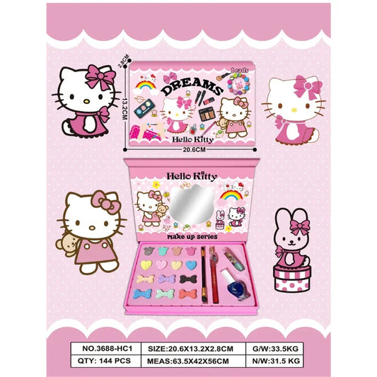 Hello Kitty Makeup Kit Set for Girls – Play Cosmetic Beauty Set