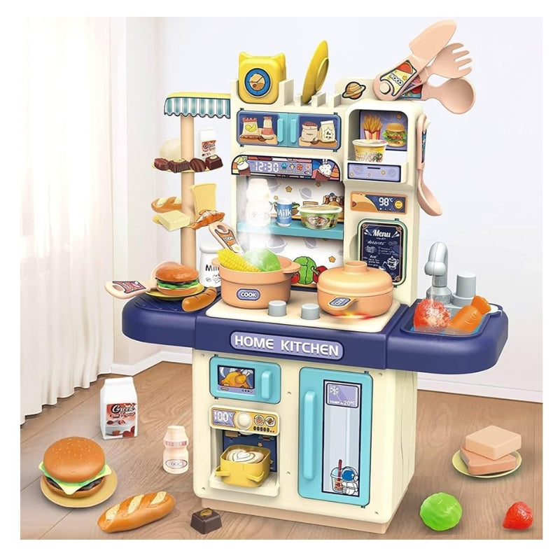Kids Kitchen Playset With Accessories for Pretend Cooking Play