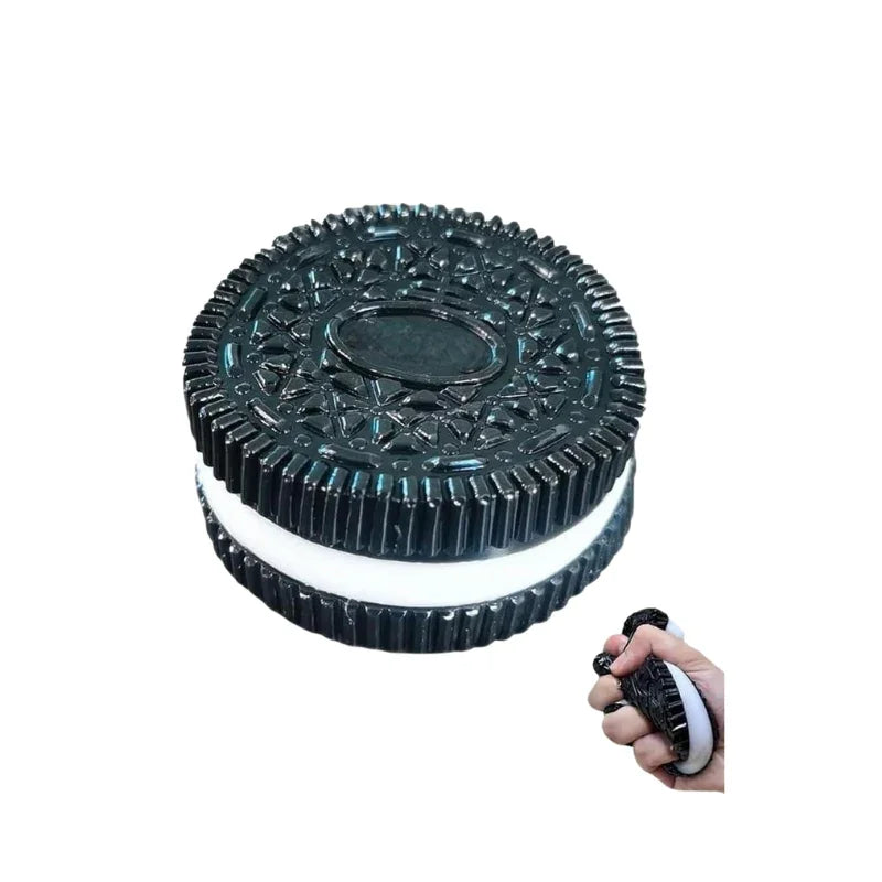 Oreo-Inspired Squishy Fidget Toy – Soft, Sticky, and Satisfying Squishy Biscuit