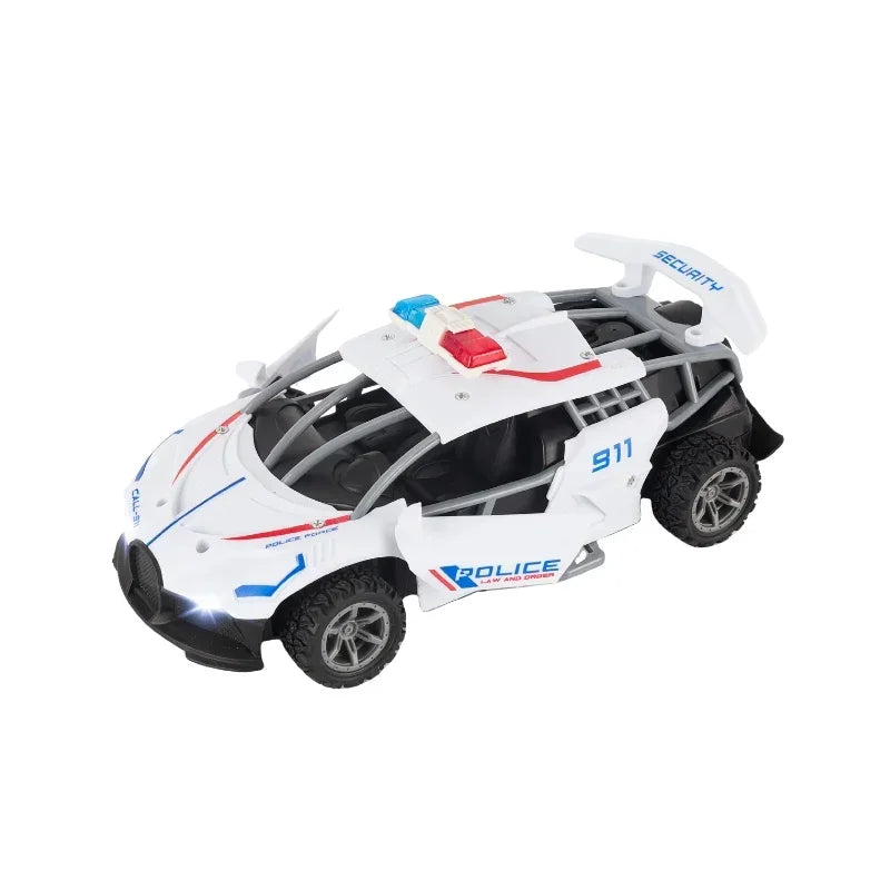 Pull Back Mini Police Vehicle Car Toy Vehicles for Kids
