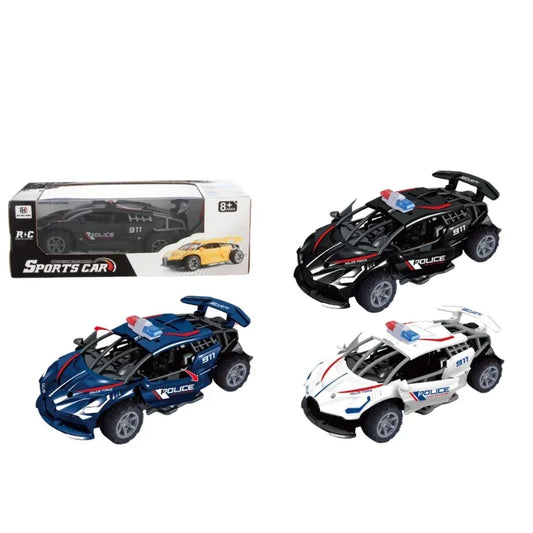 Pull Back Mini Police Vehicle Car Toy Vehicles for Kids