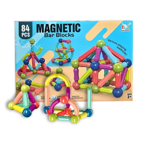 Magnetic Bar Educational Construction Blocks Building Set Toy