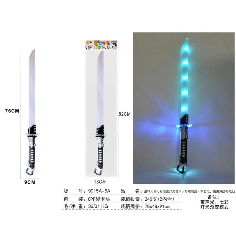 Samurai Sword Collection Toy Set for Kids– Ninja Warrior Sword