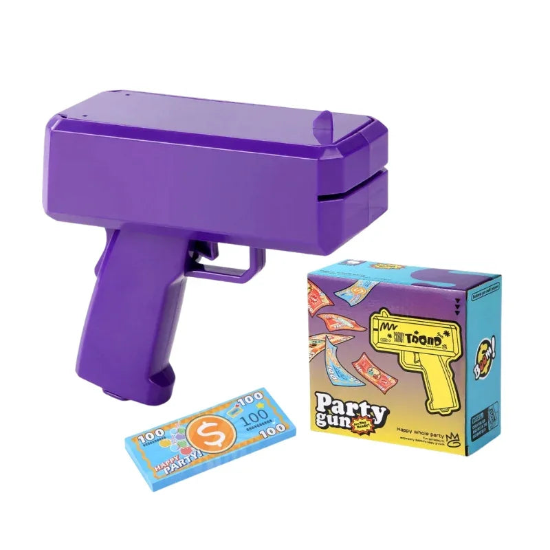 Money Gun Shooter – Handheld Make It Rain Toy Gun