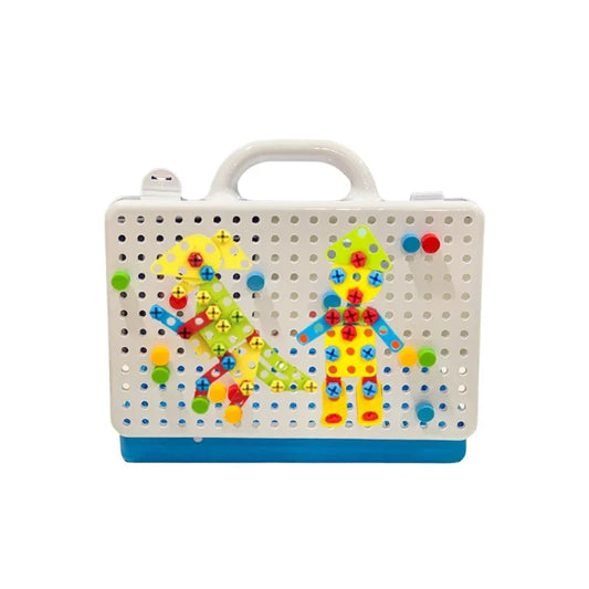 Creative Portable Box 3D Puzzle Toy – Educational Brain Puzzle Game