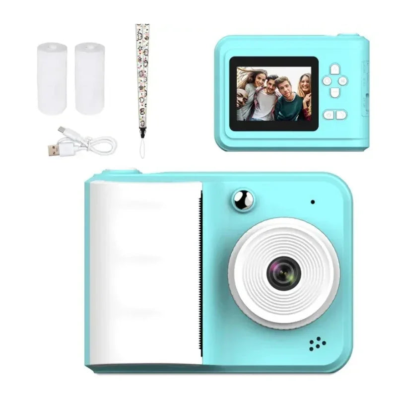 Kids Digital Instant Camera with Thermal Printer – Mini Photography Camera