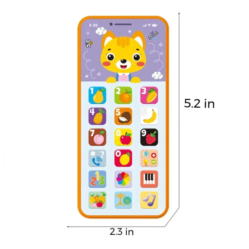 Realistic Multifunction Baby Cell Phone Toy for Fun and Learning