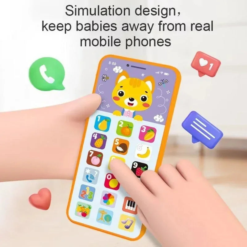 Realistic Multifunction Baby Cell Phone Toy for Fun and Learning