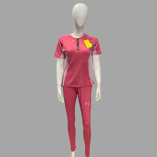 Stylish Girls' Short Sleeve Swimsuit Set – Multiple Colors & Designs