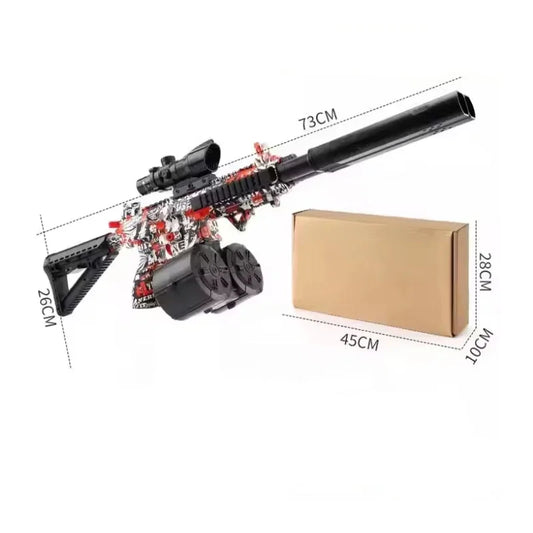Tactical Blaster M416 Dual Snake-Head Water Bullet Gun