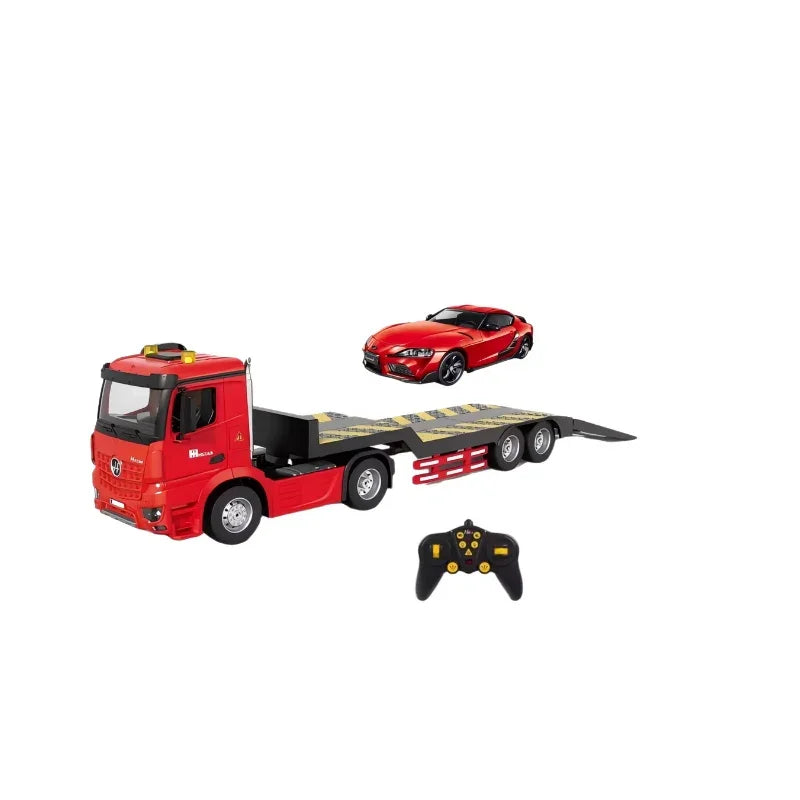 Rechargeable RC Truck – Heavy-Duty Transport Vehicle with Remote Control