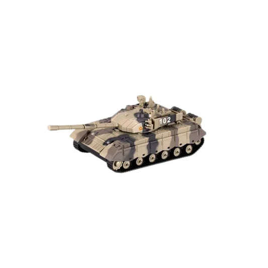 Remote Control German Tiger Battle Tank with Soldier  – Realistic Light & Sound