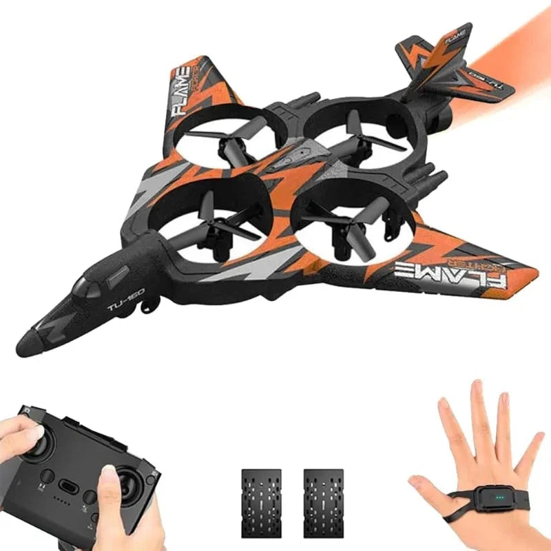Remote Control Spray EVA Fighter Jet – Gravity Sensing Jet Plane