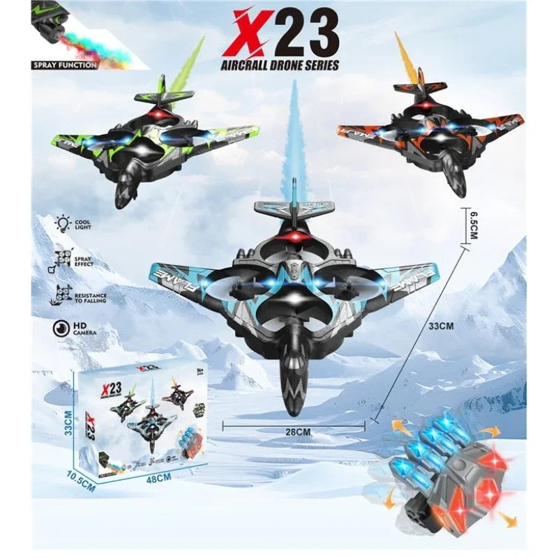 Remote Control Spray EVA Fighter Jet – Gravity Sensing Jet Plane