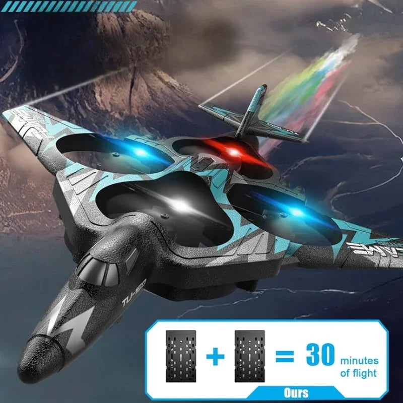 Remote Control Spray EVA Fighter Jet – Gravity Sensing Jet Plane