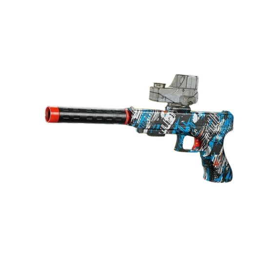 Graffiti-Style Electric Water Bullet Gun – Rechargeable High-Powered Blaster