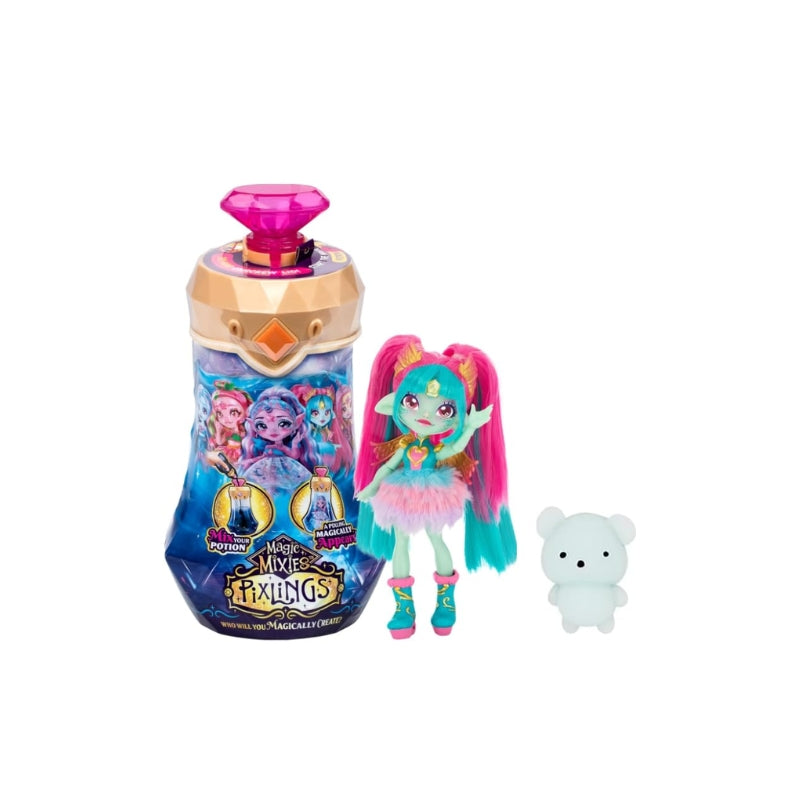 Magic Mixies Pixlings – Shimmerverse Potion Surprise Fashion Doll Inside