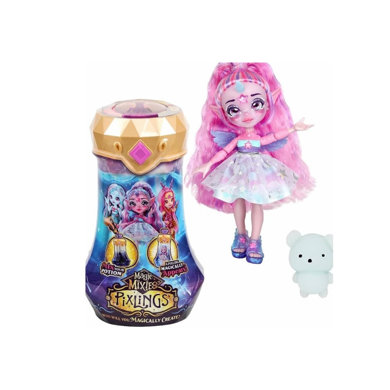 Magic Mixies Pixlings – Shimmerverse Potion Surprise Fashion Doll Inside