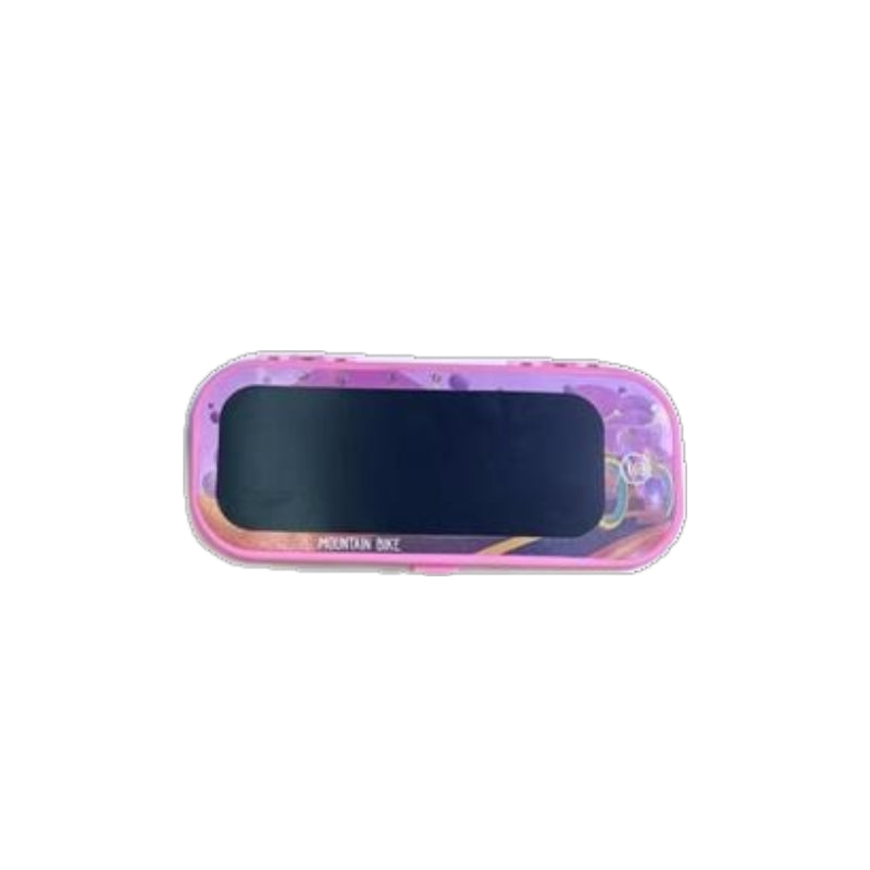 Oval Pencil Box with Built-In LCD Writing Tablet & Take Notes Anywhere