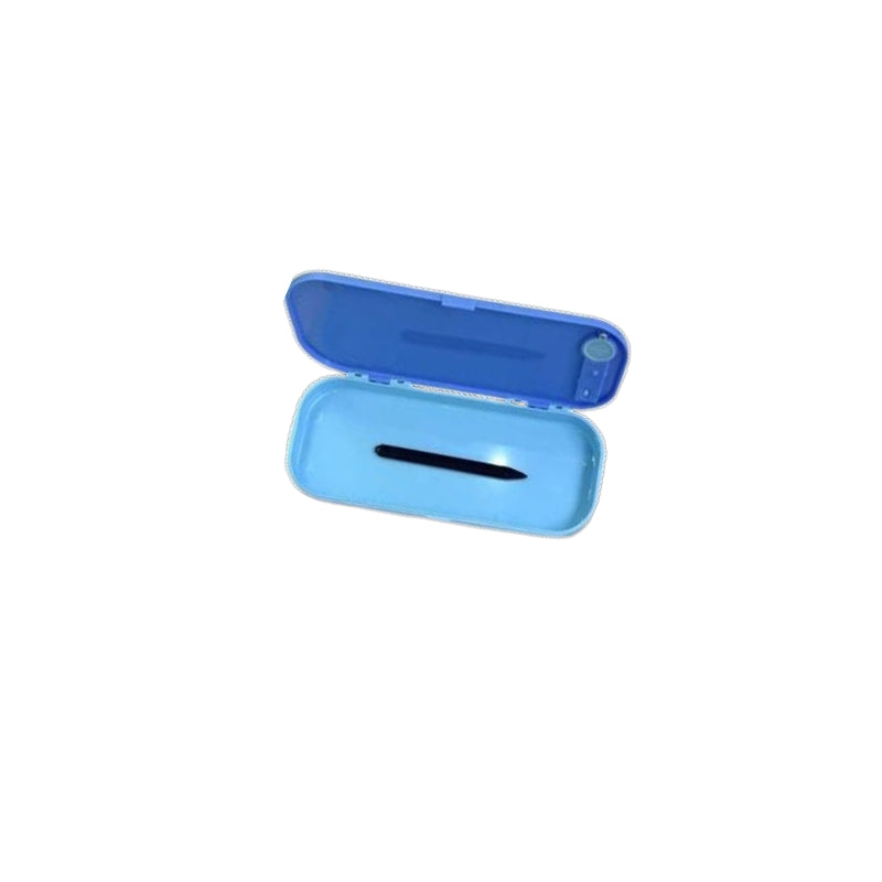 Oval Pencil Box with Built-In LCD Writing Tablet & Take Notes Anywhere