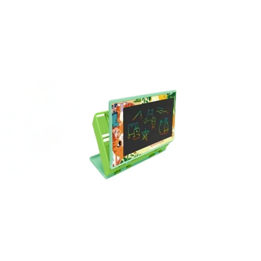 Double-Layered Pencil Case with Built-in LCD Writing Pad