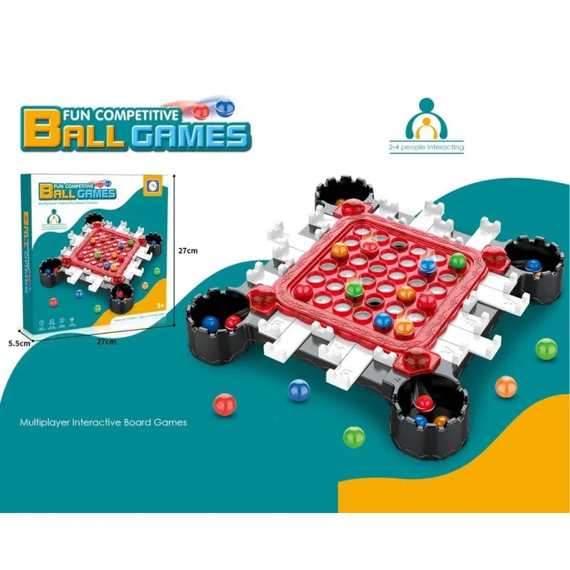 Rainbow Beads Elimination Puzzle Game Strategic Matching Board Game