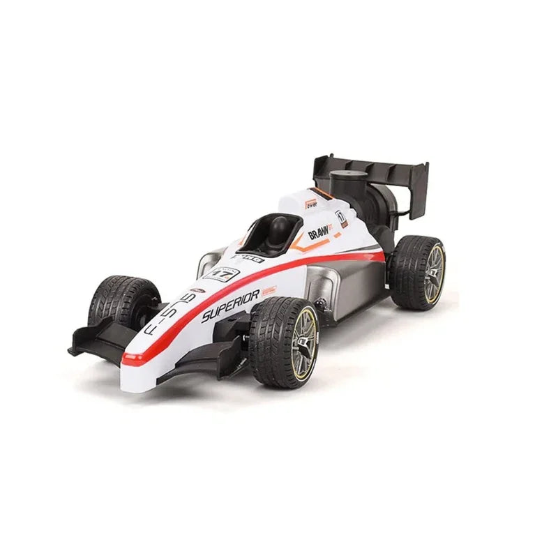 Remote Control F1 Racing Car 1:14 Scale 5 Functions, Rechargeable Battery
