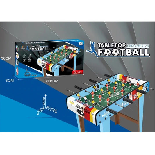Premium Handcrafted Wooden Soccer Table Traditional Football Game Set