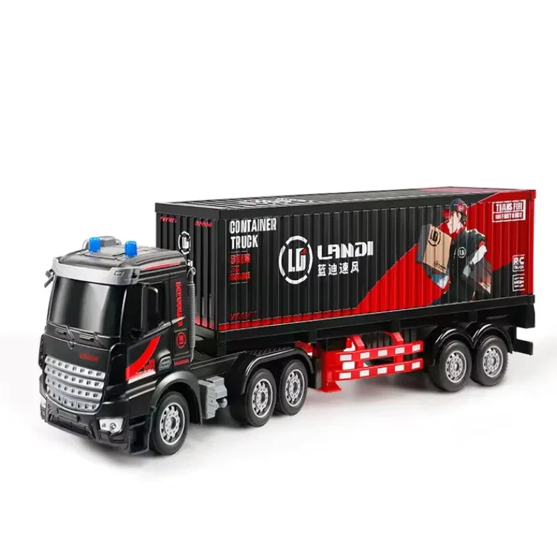 Alloy R/C Container Truck with Light & Music