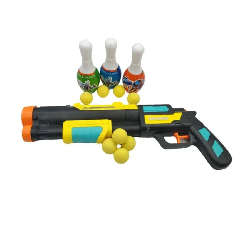 Magic Blaster 2-in-1 EVA Ball Shooter & Water Blaster Toy Gun
