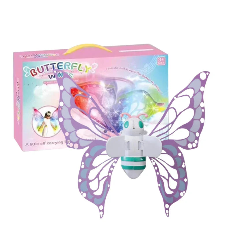 Electric Light-Up Butterfly Wings with Music and Motion