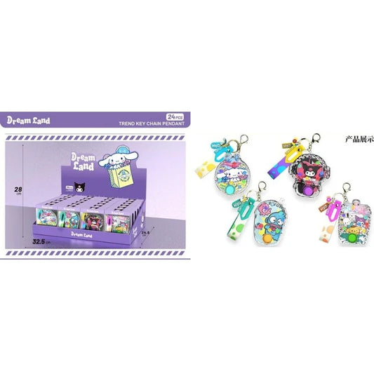Kurumi Pocket Splash 24-Window Box Water Game Keychain Set