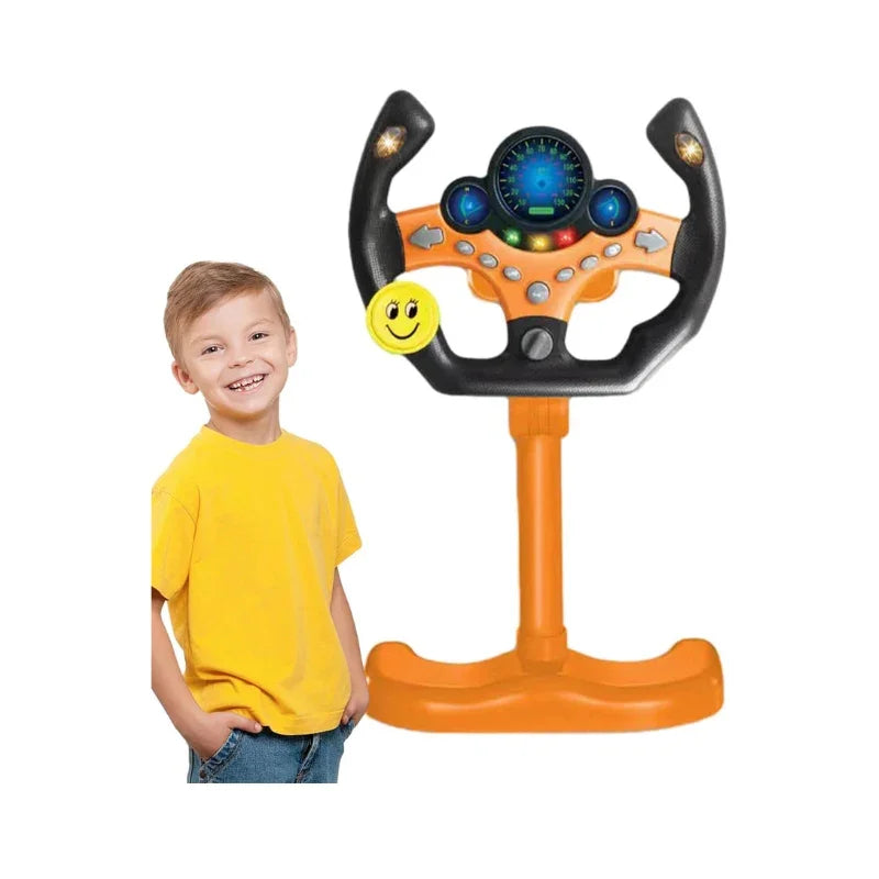 Orange Throttle Driving Adventure Steering Wheel Playset